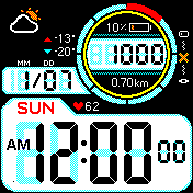 华米跃我Amazfit Bip手表表盘
