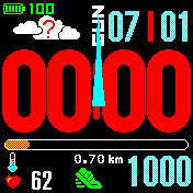 华米跃我Amazfit Bip手表表盘