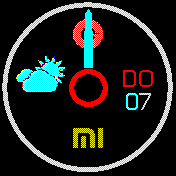 华米跃我Amazfit Bip手表表盘