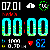 华米跃我Amazfit Bip手表表盘