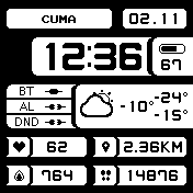 华米跃我Amazfit Bip手表表盘