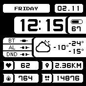 华米跃我Amazfit Bip手表表盘