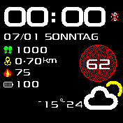 华米跃我Amazfit Bip手表表盘