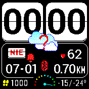 华米跃我Amazfit Bip手表表盘
