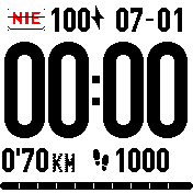 华米跃我Amazfit Bip手表表盘