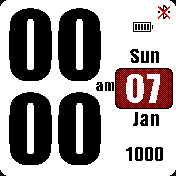 华米跃我Amazfit Bip手表表盘