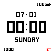 华米跃我Amazfit Bip手表表盘