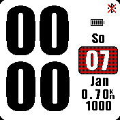 华米跃我Amazfit Bip手表表盘