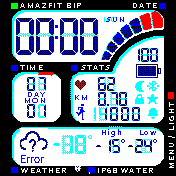 华米跃我Amazfit Bip手表表盘