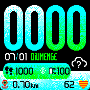 华米跃我Amazfit Bip手表表盘