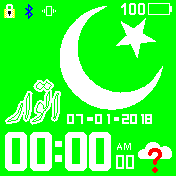 华米跃我Amazfit Bip手表表盘