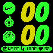 华米跃我Amazfit Bip手表表盘