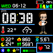 华米跃我Amazfit Bip手表表盘