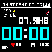 华米跃我Amazfit Bip手表表盘