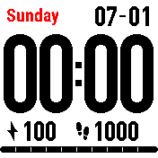 华米跃我Amazfit Bip手表表盘