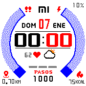 华米跃我Amazfit Bip手表表盘