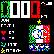 华米跃我Amazfit Bip手表表盘