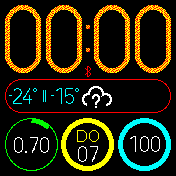 华米跃我Amazfit Bip手表表盘