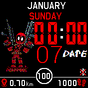 华米跃我Amazfit Bip手表表盘