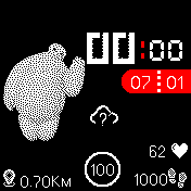 华米跃我Amazfit Bip手表表盘