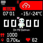 华米跃我Amazfit Bip手表表盘