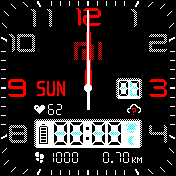 华米跃我Amazfit Bip手表表盘