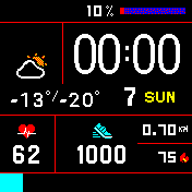 华米跃我Amazfit Bip手表表盘