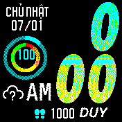 华米跃我Amazfit Bip手表表盘