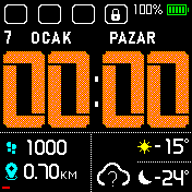 华米跃我Amazfit Bip手表表盘