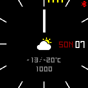 华米跃我Amazfit Bip手表表盘