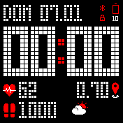 华米跃我Amazfit Bip手表表盘
