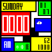 华米跃我Amazfit Bip手表表盘