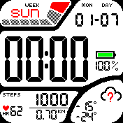 华米跃我Amazfit Bip手表表盘