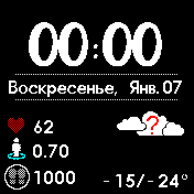 华米跃我Amazfit Bip手表表盘