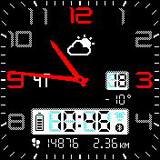 华米跃我Amazfit Bip手表表盘