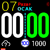 华米跃我Amazfit Bip手表表盘