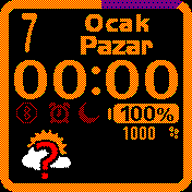 华米跃我Amazfit Bip手表表盘