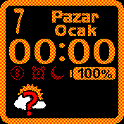 华米跃我Amazfit Bip手表表盘