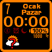 华米跃我Amazfit Bip手表表盘