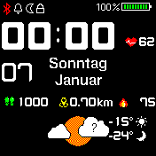 华米跃我Amazfit Bip手表表盘
