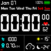 华米跃我Amazfit Bip手表表盘