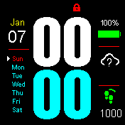 华米跃我Amazfit Bip手表表盘