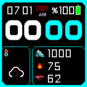 华米跃我Amazfit Bip手表表盘