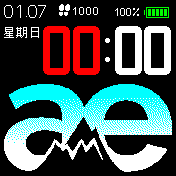 华米跃我Amazfit Bip手表表盘