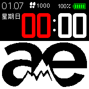 华米跃我Amazfit Bip手表表盘