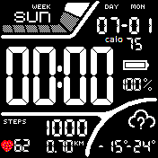 华米跃我Amazfit Bip手表表盘