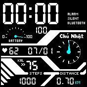 华米跃我Amazfit Bip手表表盘