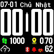 华米跃我Amazfit Bip手表表盘