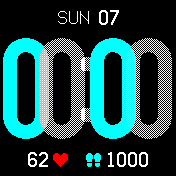 华米跃我Amazfit Bip手表表盘