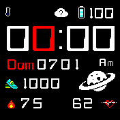 华米跃我Amazfit Bip手表表盘